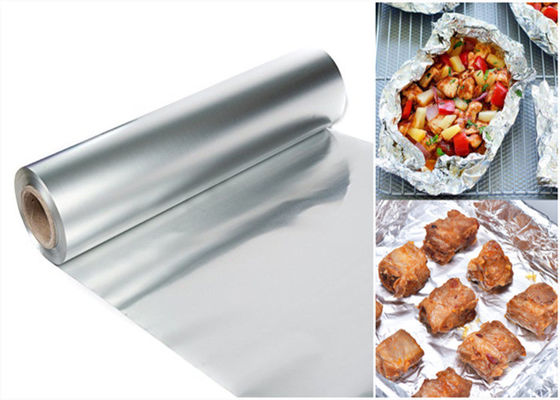 Freezing Roasting Boiling Baking 0.03mm BBQ Aluminium Foil Rolls