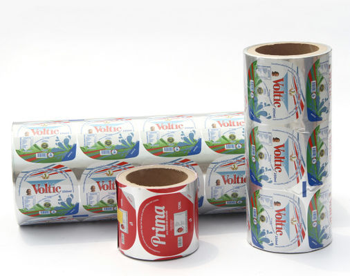 Sauce Cup Lidding Foil Easy Pealing With Structure PET AL HSL