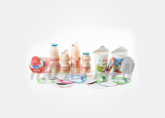 Easy Peel Aluminium Foil Container Lid For Coffee Milk Capsules
