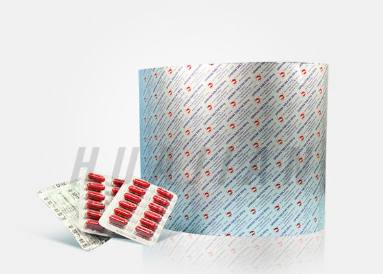 Printed Treatment 6gsm Aluminum Blister Foil For Medication Packs