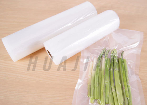 Food Plastic 0.16mm Vacuum Seal Food Bags For Ham Sausage Meat
