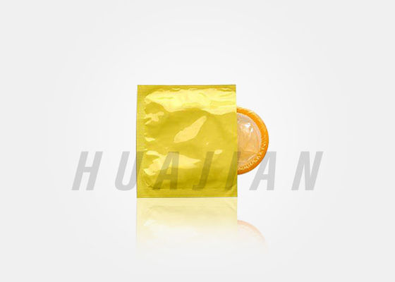 Lubricated Condom Packaging Foil With Silicone