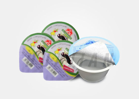 76mm PP Easy Peelable Aluminium Lidding Foil For Yogurt Cup