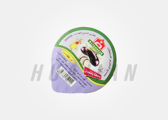 Food Grade 8011 Raw Material Aluminium Lidding Foil For Sealing Yogurt Cups