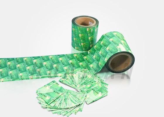 3 Layers Laminated  PET Aluminum Plastic Films Roll