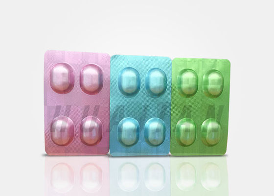 Anti Counterfeiting Alu Pvc Blister For Tablets Capsules Bubble