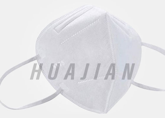 Anti PM2.5 Dustproof Earloop 6.5g KN95 Face Mask Disposable