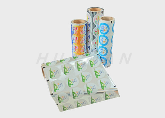 Seal Laminated Plastic Printed Bottle Yogurt Cup Aluminum Foil Lids