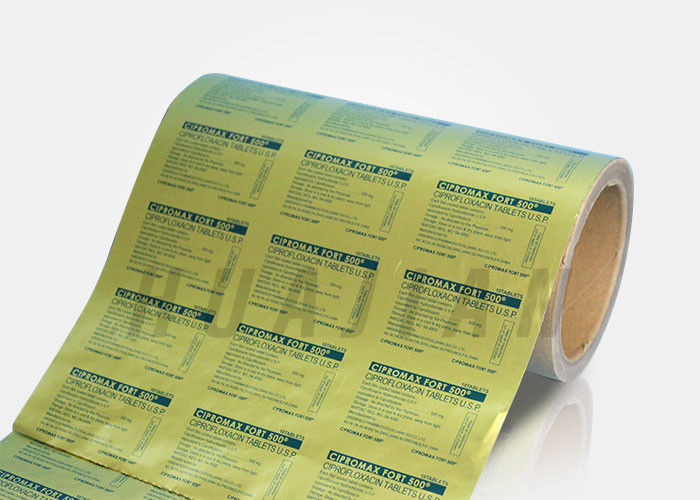 Medicine Packaging Foils Pharma Packing Capsules Aluminium Blister Foil