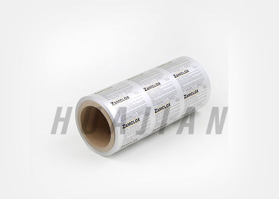 Aluminium Blister Lidding Foil Push Through For Capsules Tablets